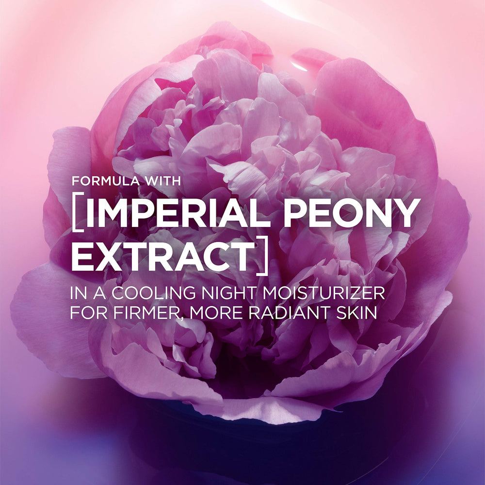 L'Oreal Paris Age Perfect Rosy Tone texture swirl suggests balanced hydration for mature skin.