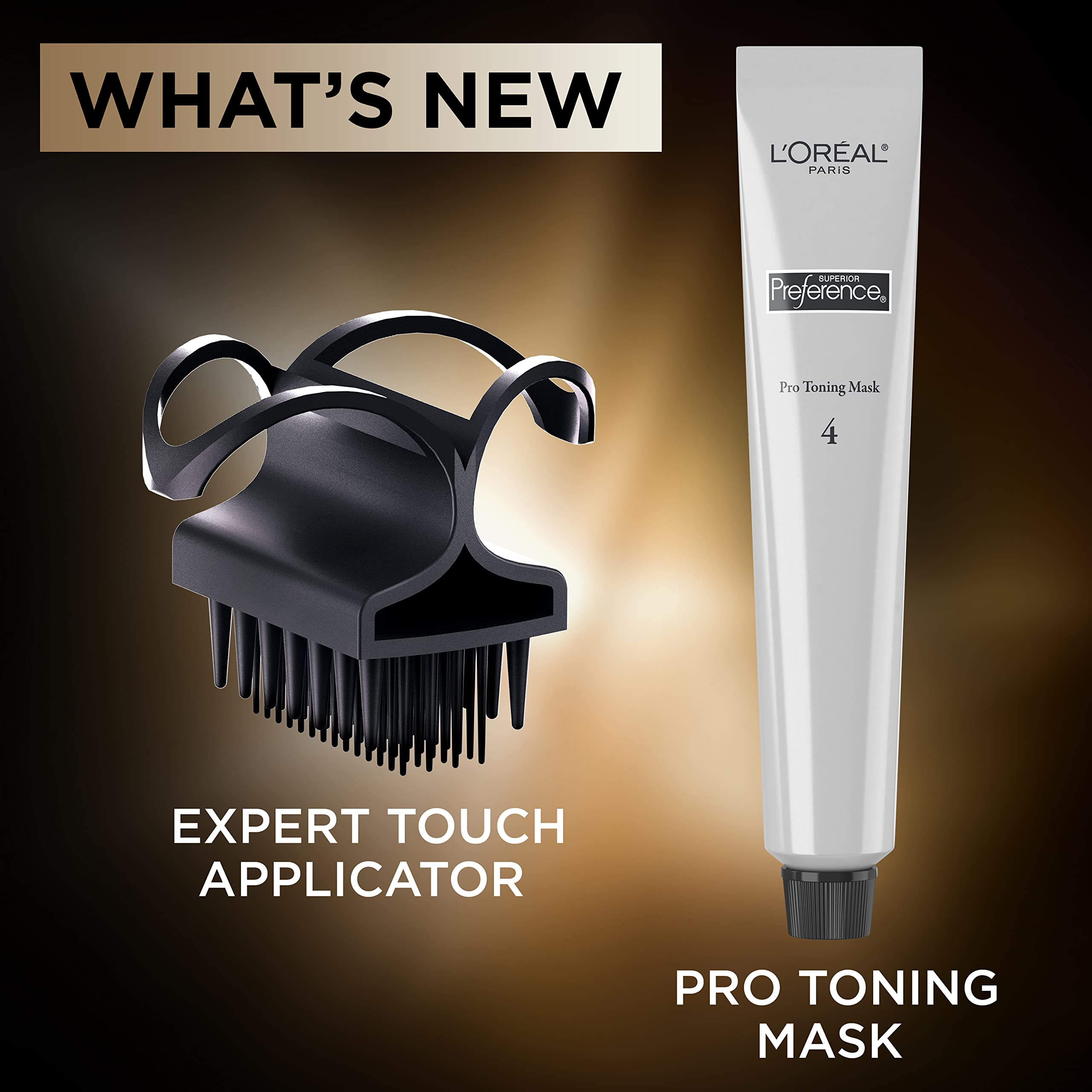 L'Oreal Paris Balayage kit displays three shade options for blondes and brunettes