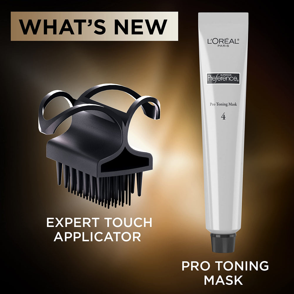 L'Oreal Paris Balayage kit displays three shade options for blondes and brunettes