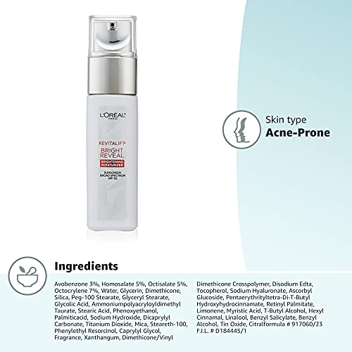 loreal-paris-bright-reveal daily skincare routine setup