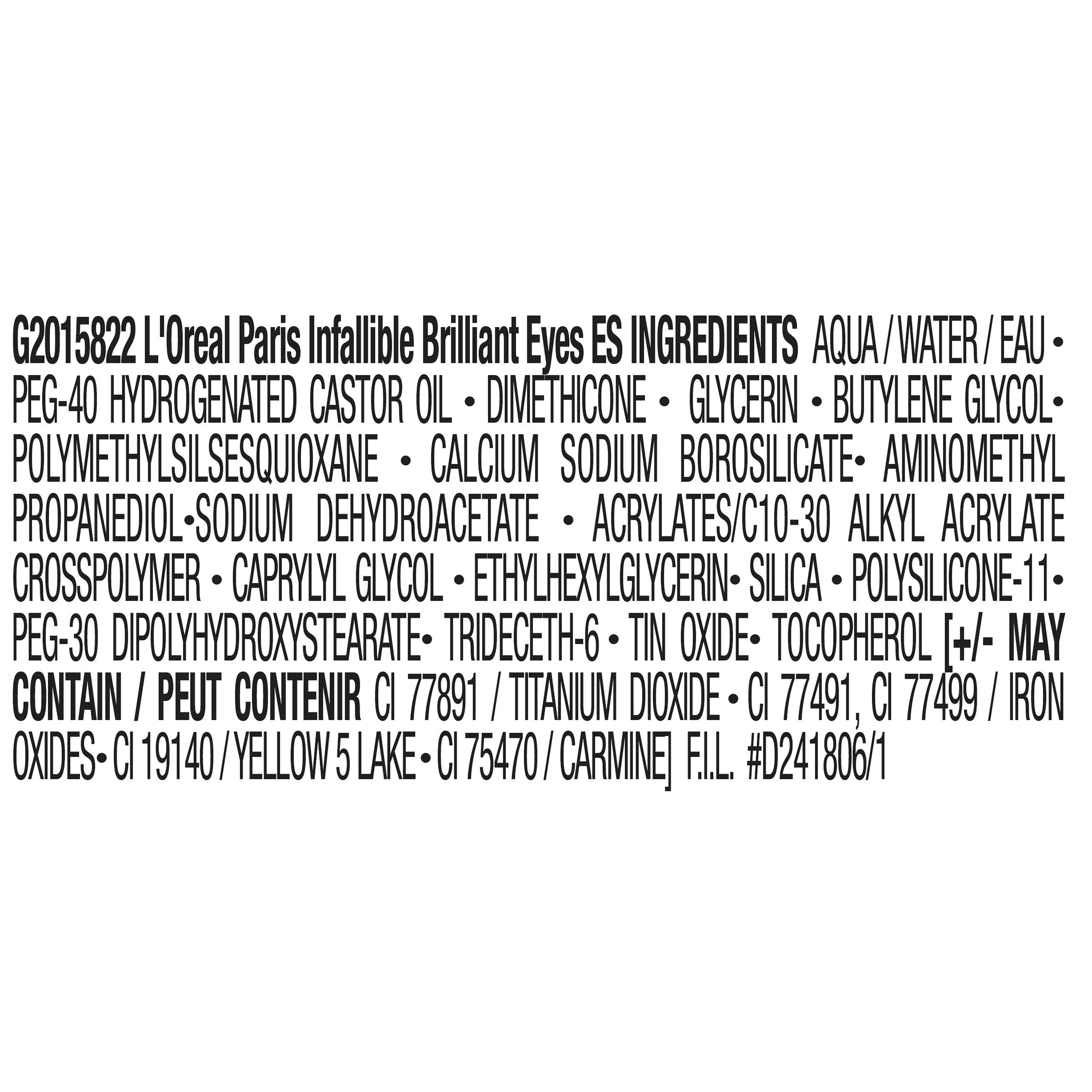 L'Oreal Paris Brilliant Eyes 12 shades showcase versatile shimmer for day or night looks