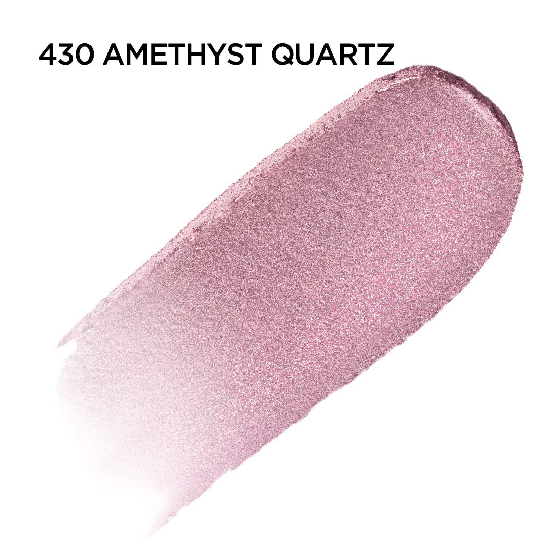 L'Oreal Paris Brilliant Eyes Amethyst Quartz applicator close-up for easy one-stroke application