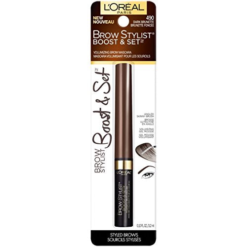 L’Oréal Paris Brow Stylist Boost & Set brow hairs with boosted volume for a natural lift.
