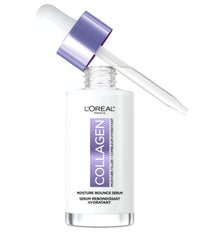 Loreal Paris Collagen Moisture Filler bottle pour delivers immediate daily hydration.