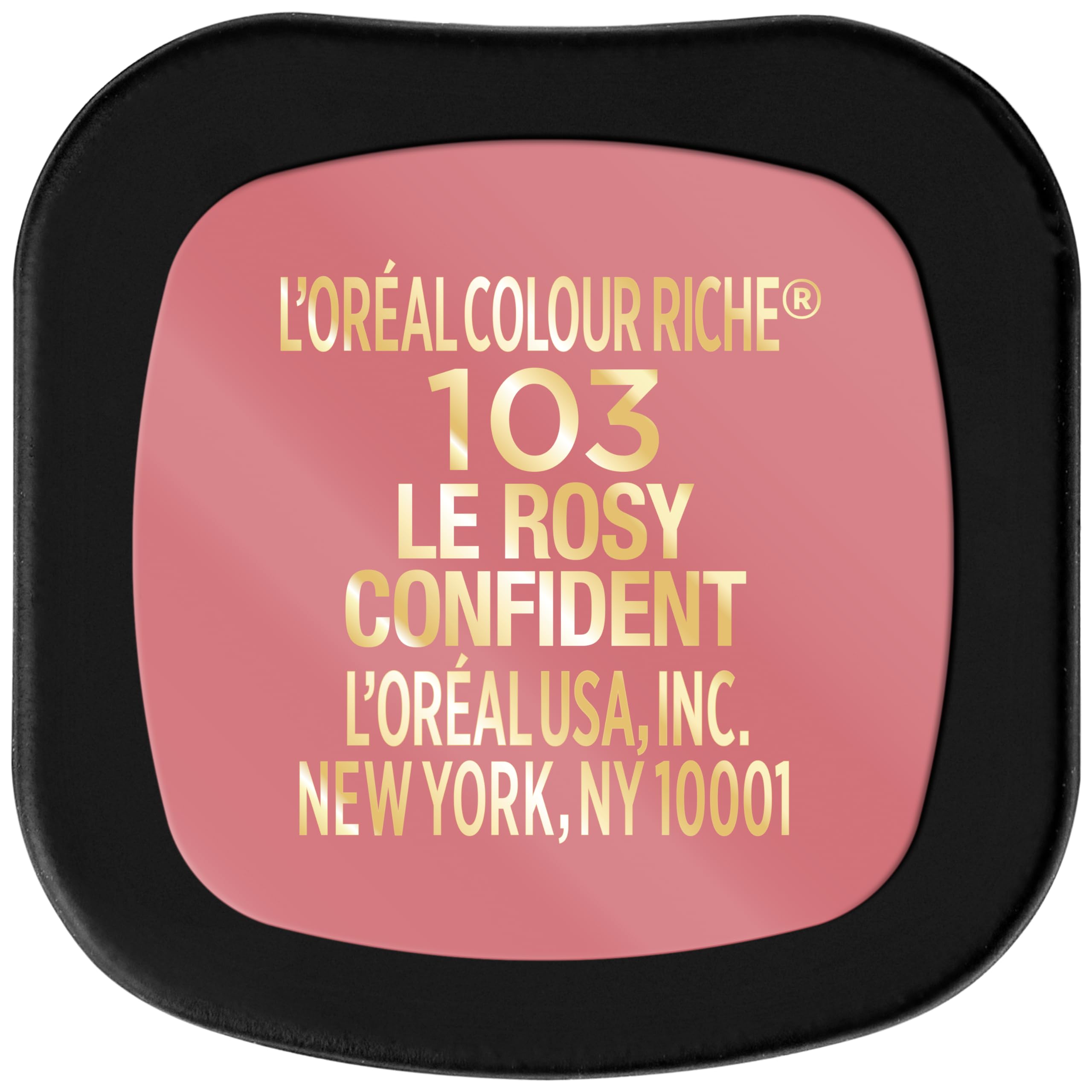 L'Oréal Paris Colour Riche Intense Volume Matte lipstick for precise lip contour and full color.