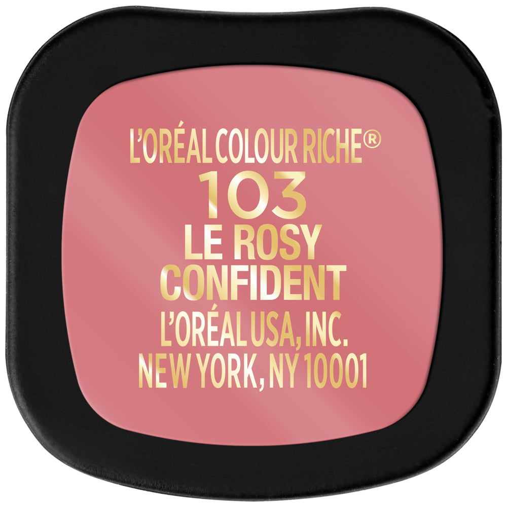 L'Oréal Paris Colour Riche Intense Volume Matte lipstick for precise lip contour and full color.