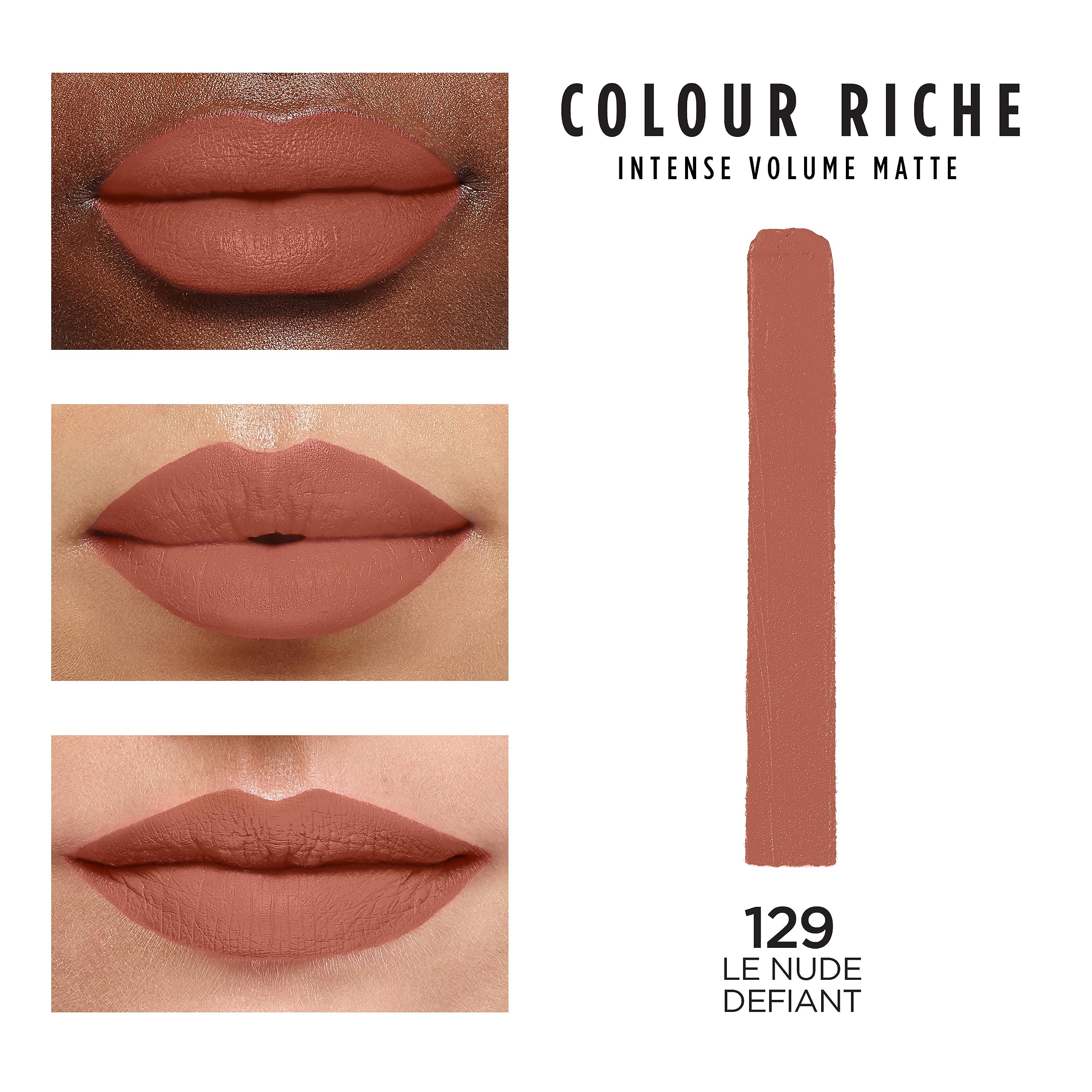 L'Oreal Paris Colour Riche Intense Volume Matte lipstick matte finish close-up