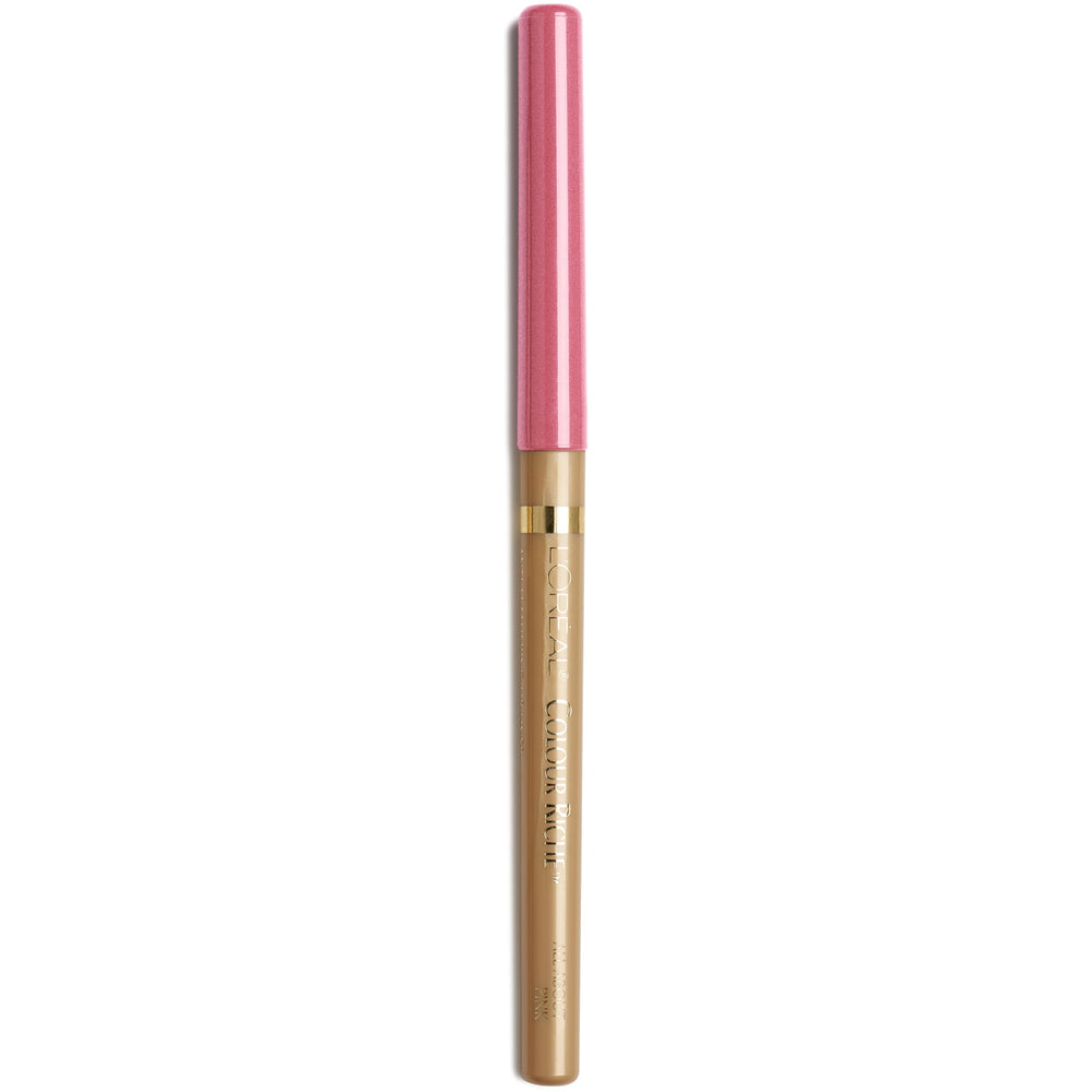L'Oreal Paris Colour Riche lip liner pencil cream close-up showing smooth contour.