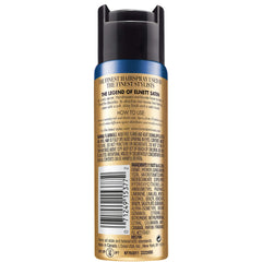 L'Oreal Paris Elnett ultra-fine mist dispersal showing quick-dry finish