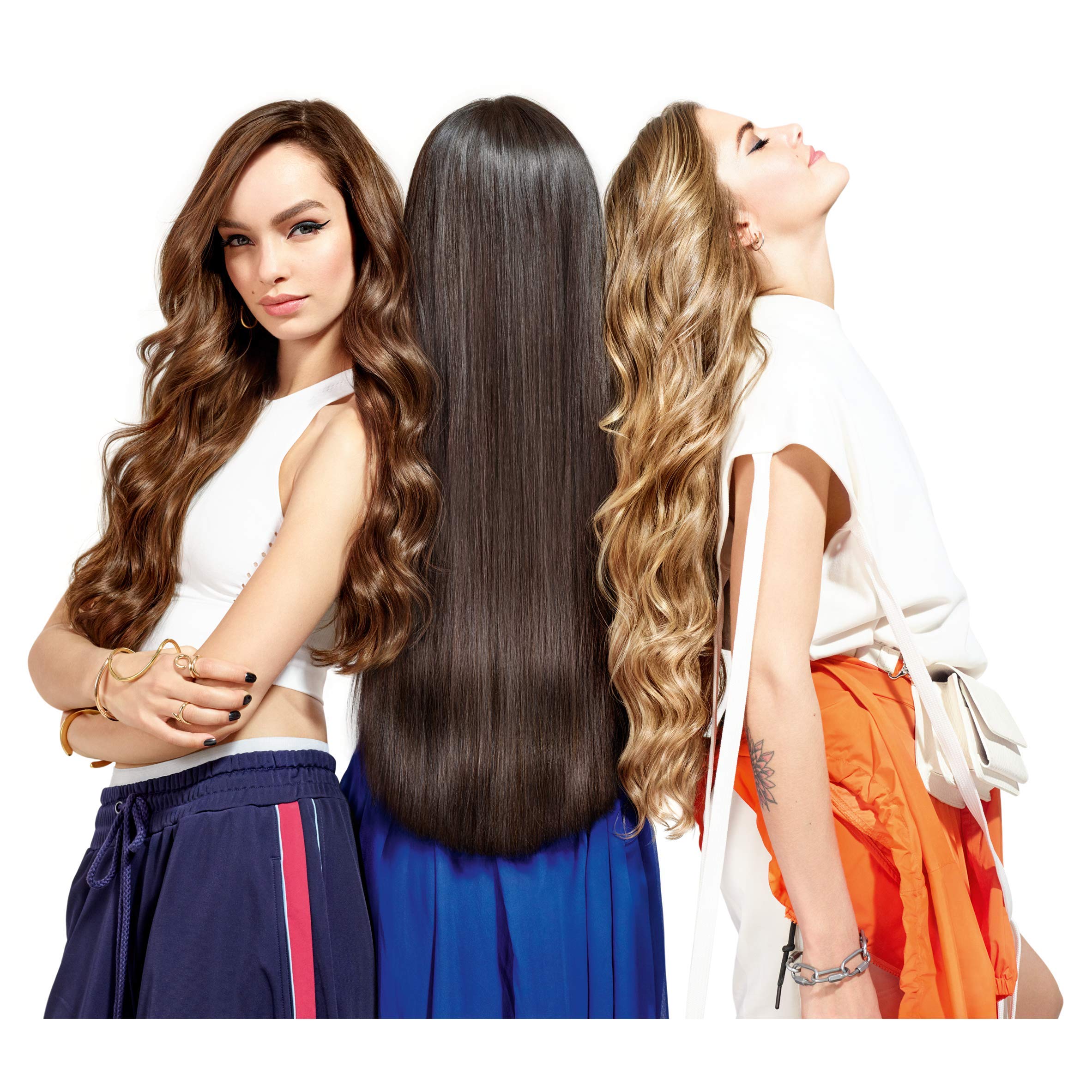 L'Oreal Paris Elvive Dream Lengths after-use-hair reveals shine and resilience, suited for damaged hair