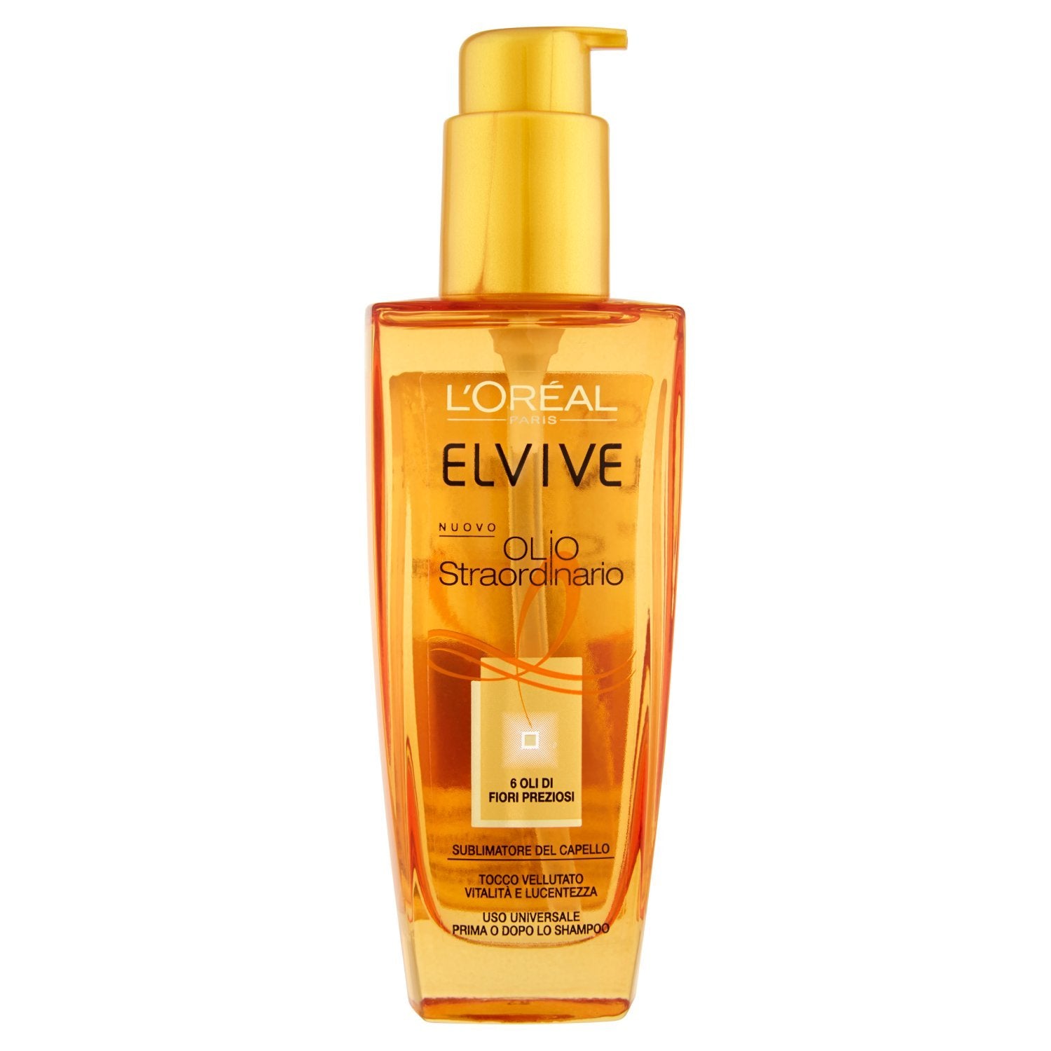 L'Oreal Paris Elvive Extraordinary Oil bottle delivers nourishing shine for hair