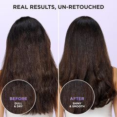 L'Oreal Paris EverPure Glossing Acidic Glaze Spray highlights sealing hair cuticles for smoothness.