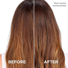 L'Oreal Paris EverPure lather swatch demonstrates luxurious sulfate-free cleansing.