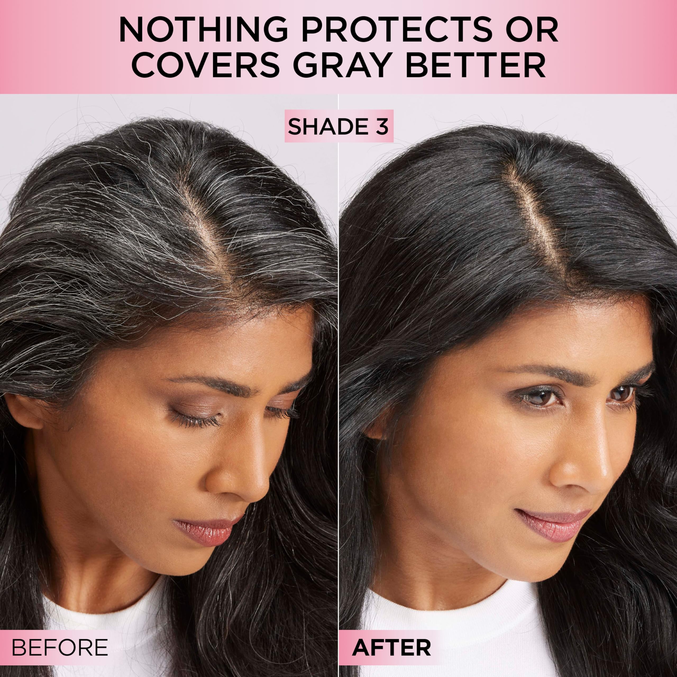 L'Oreal Paris Excellence Crème after-color shampoo bottle demonstrates post-color cleansing and scalp care.