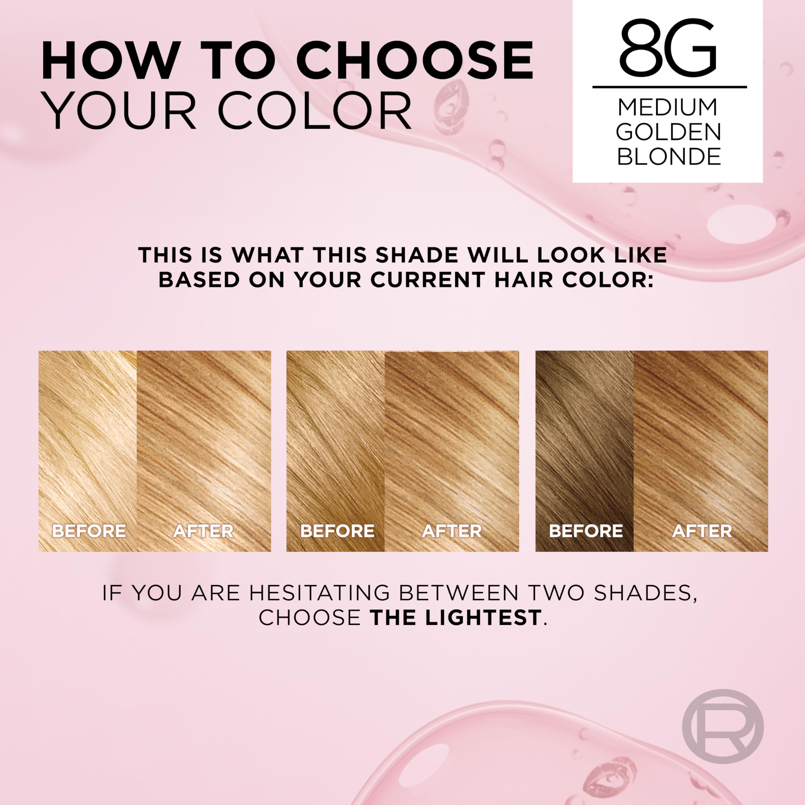 L'Oreal Paris Excellence Crème color-cream texture close-up highlights non-drip formula