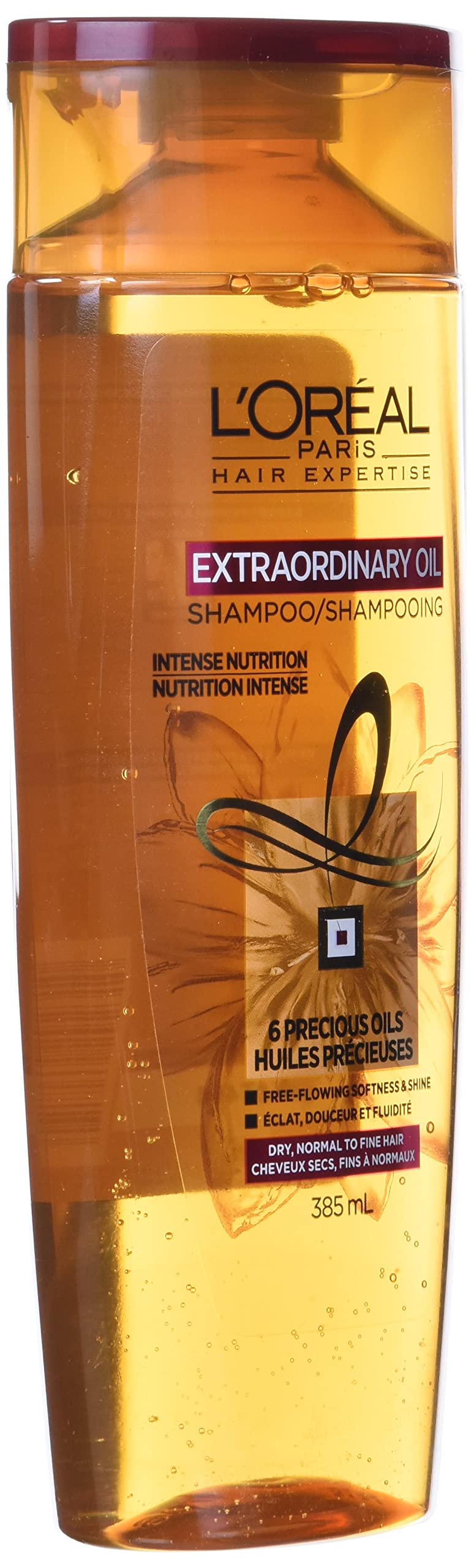 L'Oreal Paris Extraordinary Oil Shampoo hair softness after washing