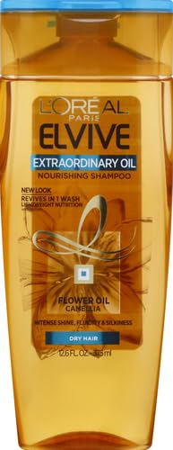 L'Oreal Paris Extraordinary Oil Shampoo pump enables easy application