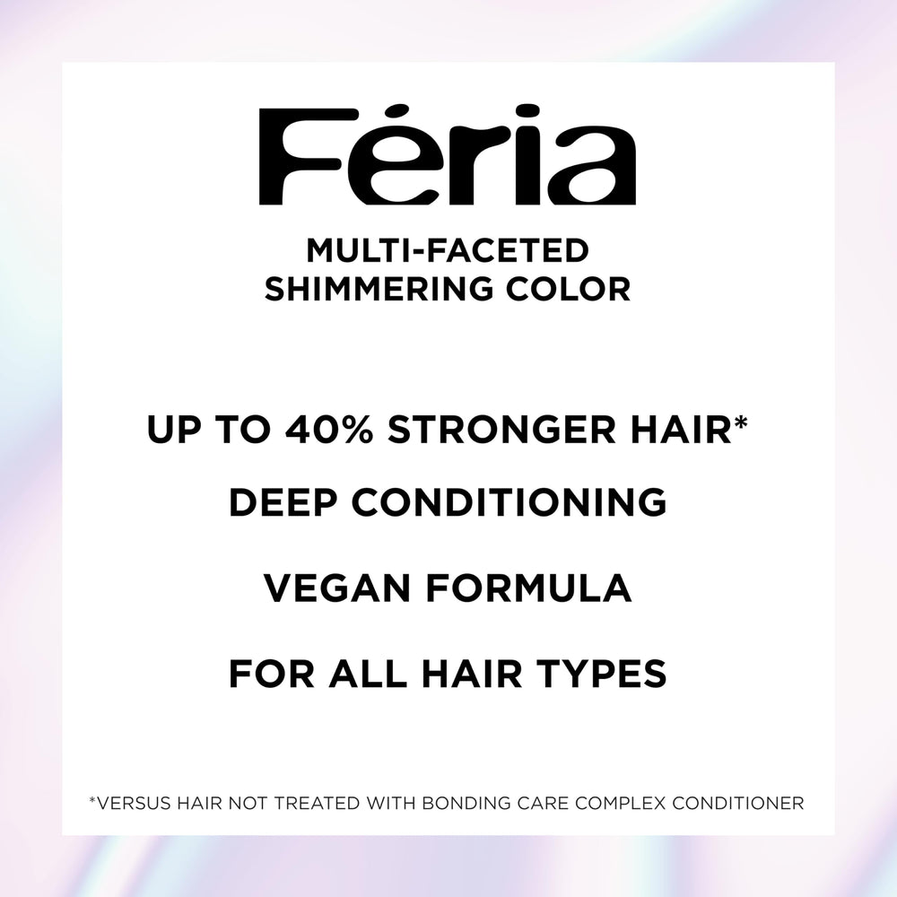 L'Oreal Paris Feria Power Shimmer Conditioner seals and smooths color