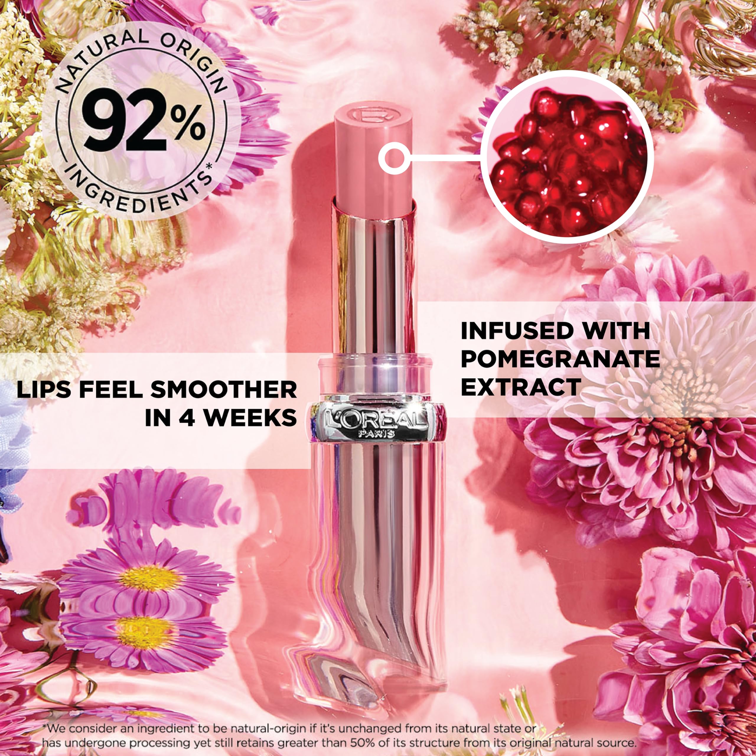 L’Oréal Paris Glow Paradise envase compacto y tono coral luminoso.