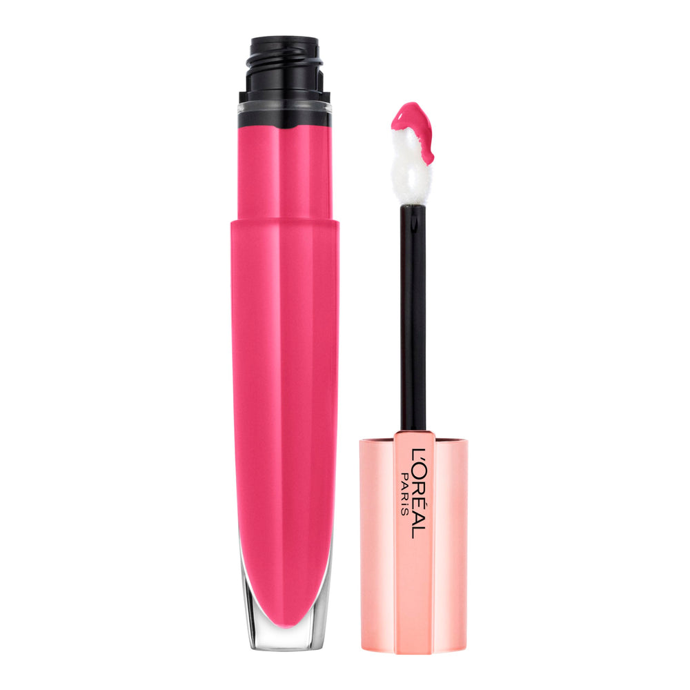 L'Oreal Paris Glow Paradise lip balm paired with lipsticks for versatile looks.