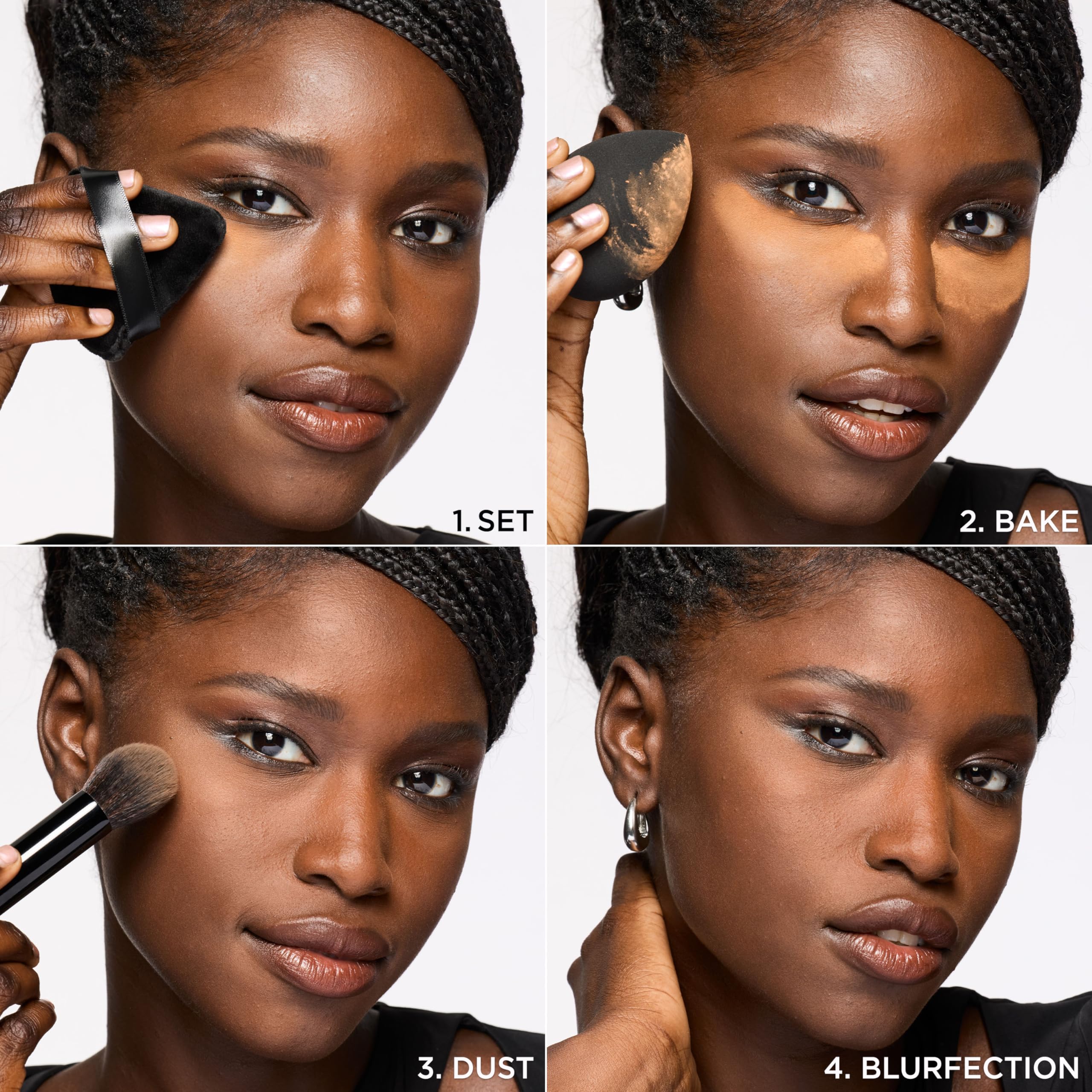 L'Oreal Paris Blur-fection skin-types closeup signals suitability for all skin types