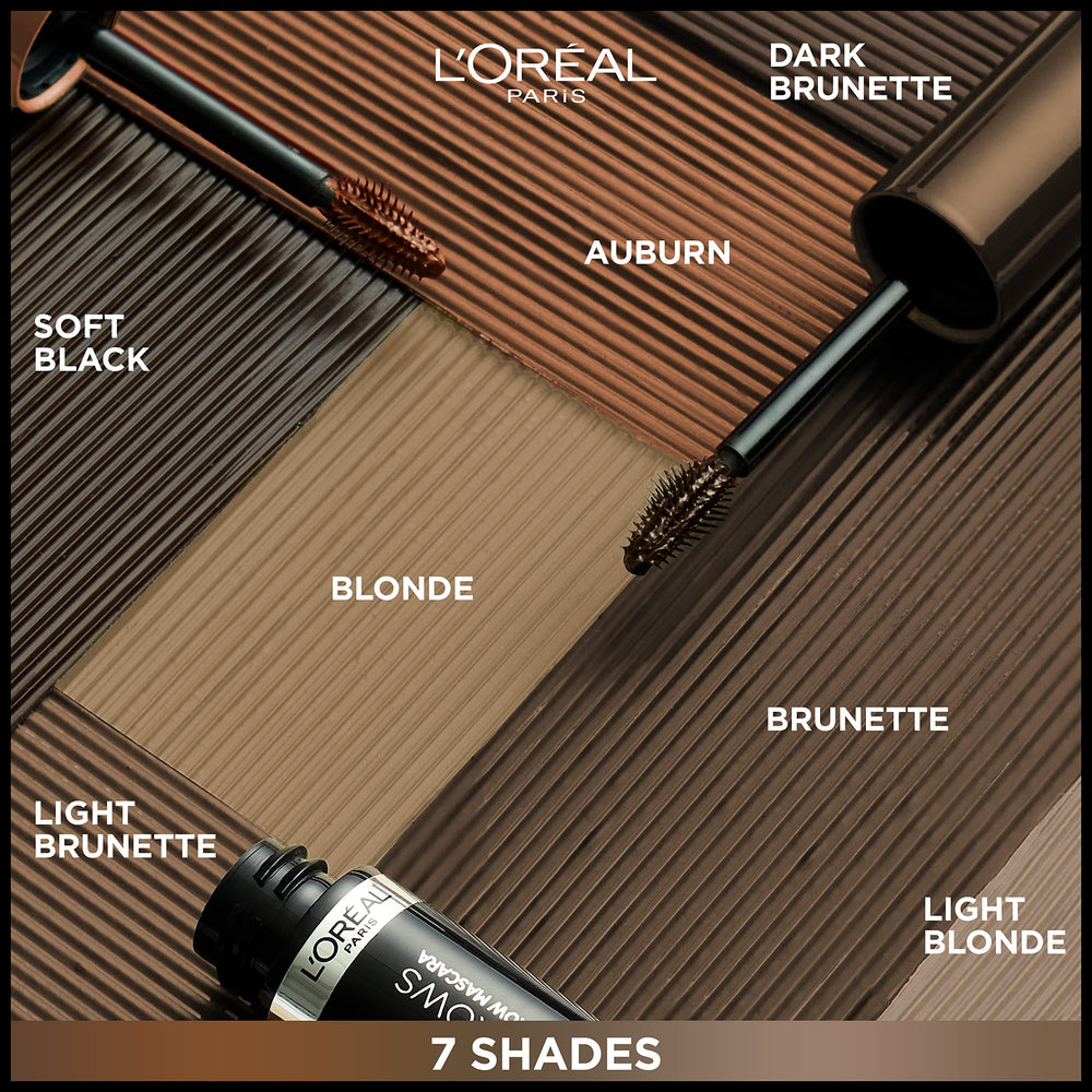 L'Oreal Paris Infallible Brow Mascara 24H wear on brow line showcase.