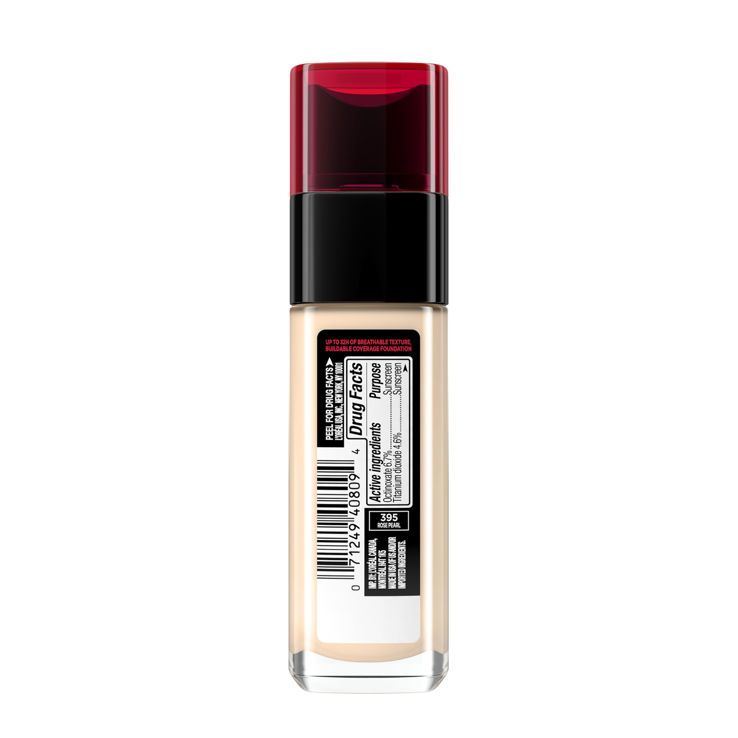 L'Oreal Paris packaging varies, signaling broad availability and convenience.