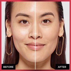 L'Oreal Paris Infallible Fresh Wear foundation powder Ivory Buff waterproof swatch shows sweat resistance.
