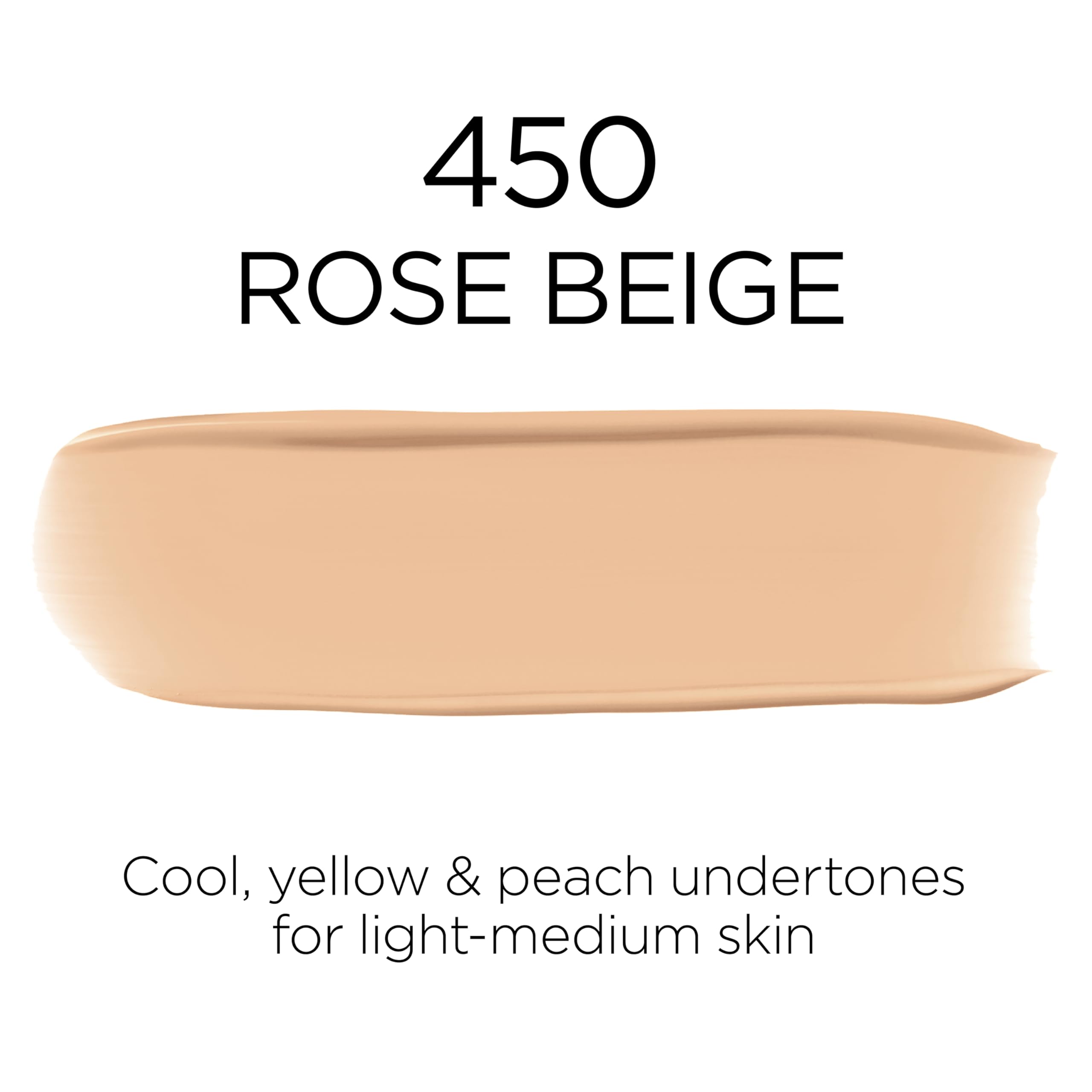 L'Oreal Paris Infallible Fresh Wear Rose Beige 450 SPF 25 protects skin
