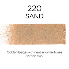 L'Oreal Paris Infallible Fresh Wear Powder brush application demonstrating seamless coverage