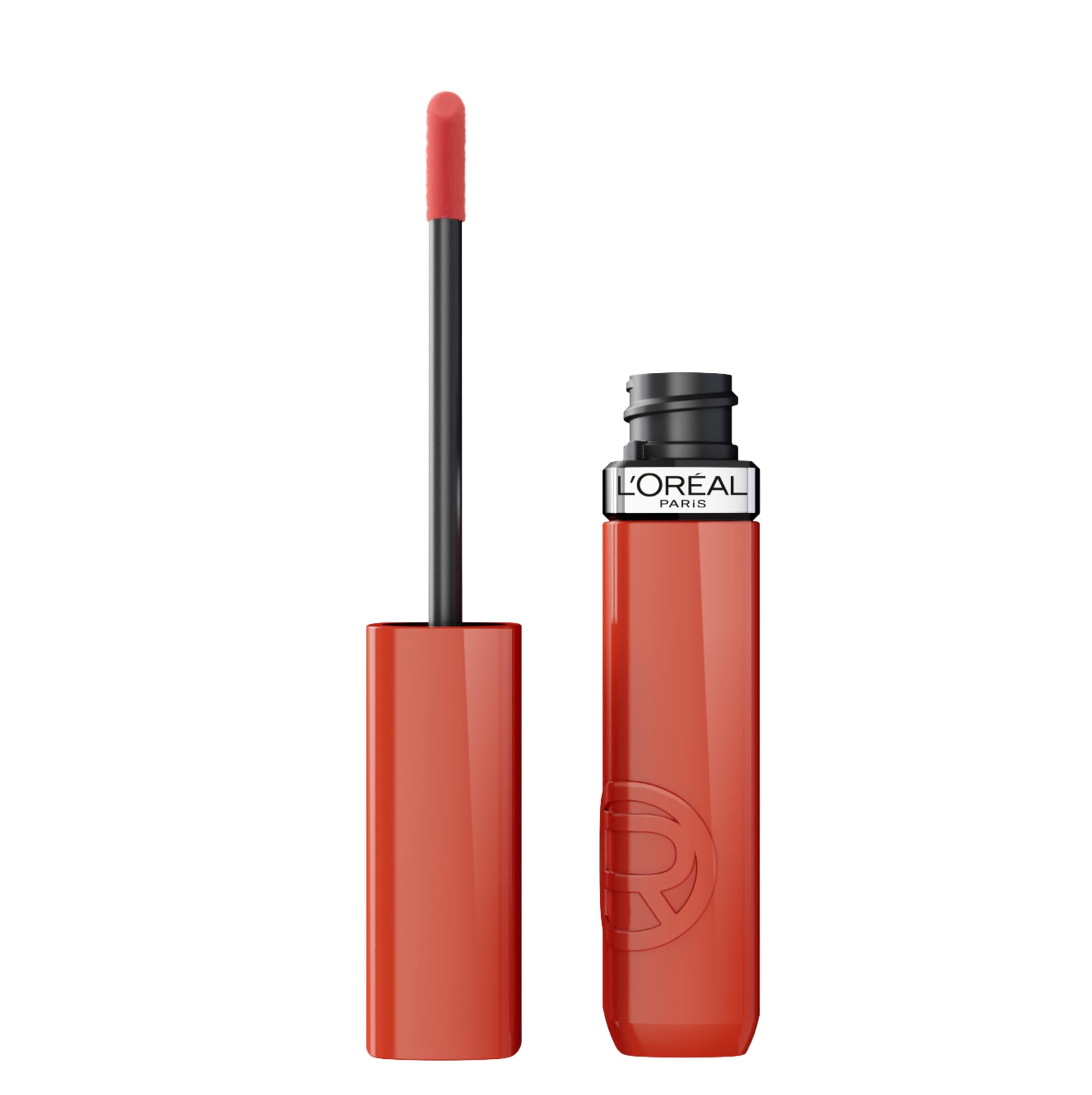 L'Oreal Paris Infallible Lacque bottle closeup highlights lacquer-like shine.