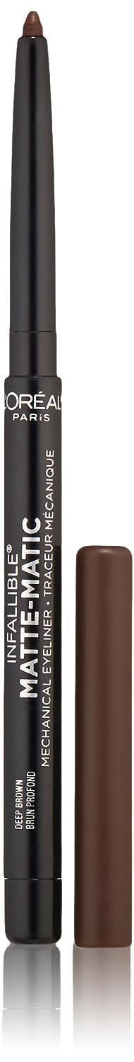 Delineador mecánico L’Oréal Paris Infallible Matte-Matic para trazos precisos y mate.