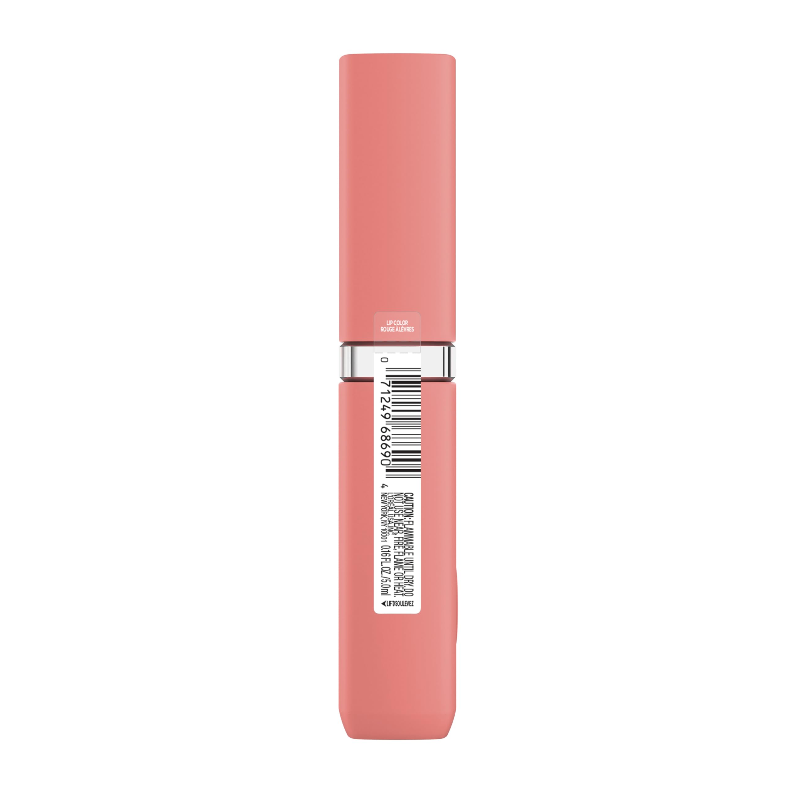 L'Oreal Paris Infallible Matte Resistance Lipstick kiss-test wear delivers lightweight hydration and matte comfort.