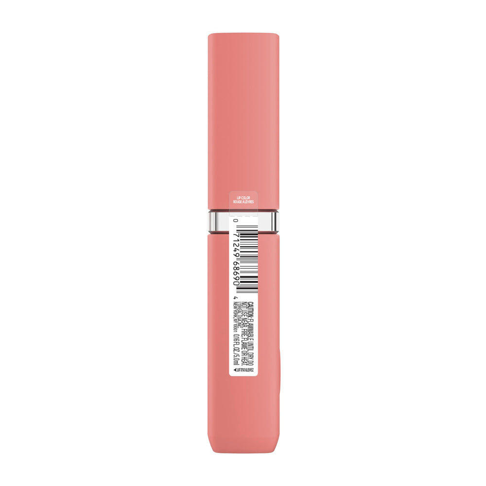 L'Oreal Paris Infallible Matte Resistance Lipstick kiss-test wear delivers lightweight hydration and matte comfort.