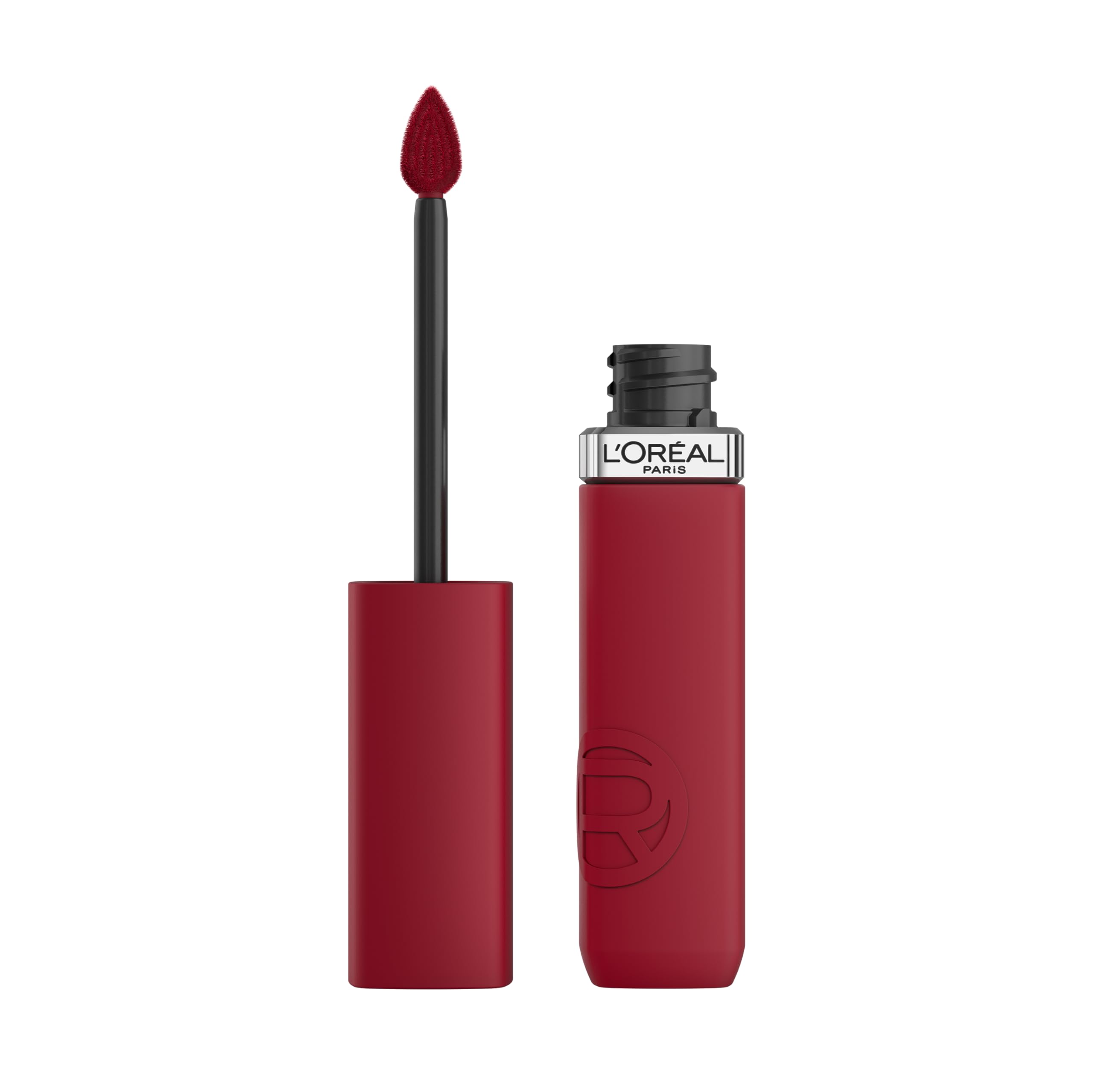 L'Oreal Paris Infallible Matte Resistance Lipstick Le Rouge Paris 420 color swatch for all-day wear