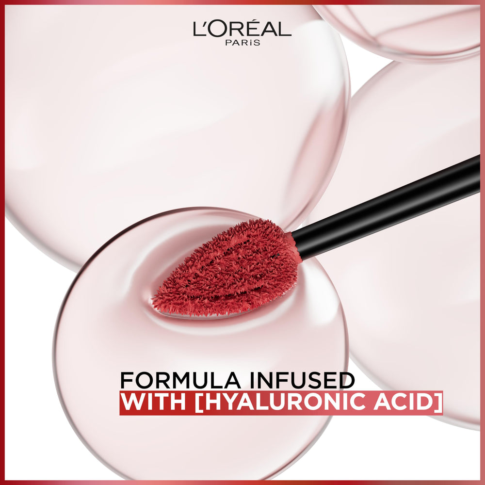L'Oreal Paris Infallible Matte Resistance lipstick packaging highlights premium matte formula.