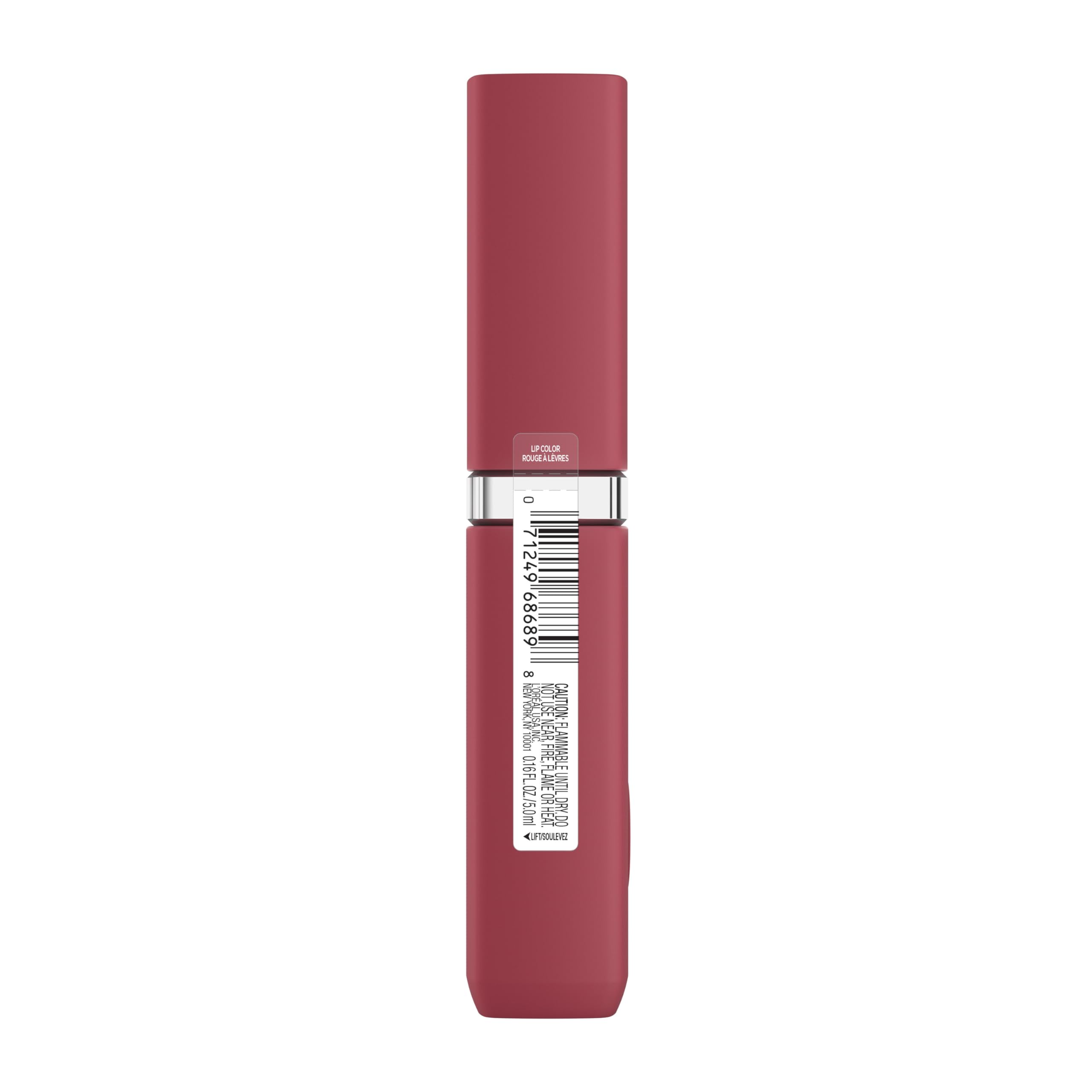 L'Oreal Paris Infallible precise applicator enables one-swipe bold payoff.