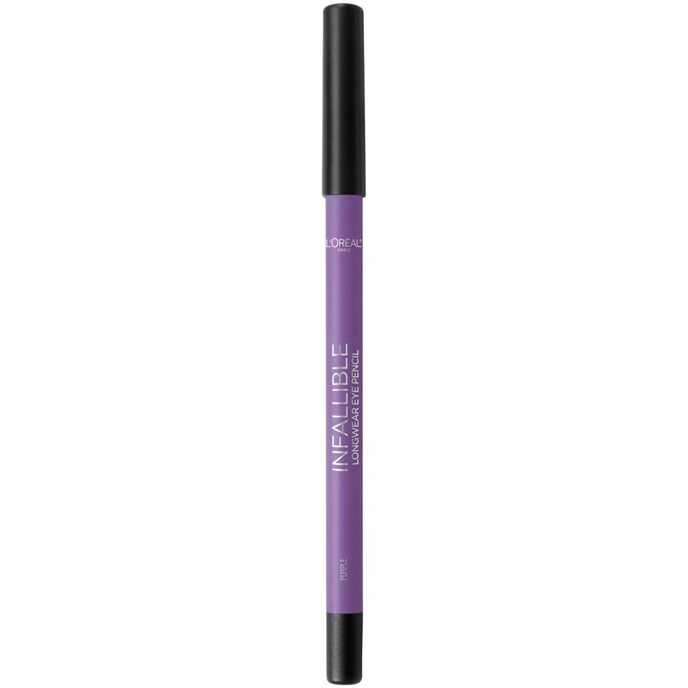 L'Oreal Paris Infallible Pro-Last Pencil Eyeliner shown on waterline for defined eyes.