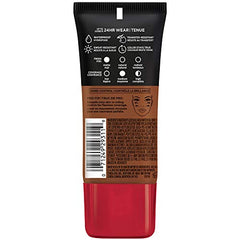 L'Oreal Paris Infallible Pro-Matte foundation Cocoa swatches show even skin tone.