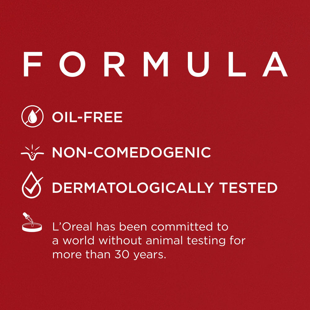 L'Oreal Paris Infallible Pro-Matte foundation on fingertip shows quick, even application.