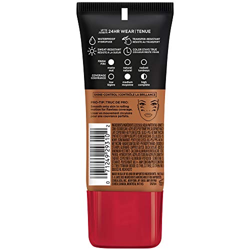 Closeup of L'Oreal Paris Infallible Pro-Matte Foundation Soft Sable creamy texture
