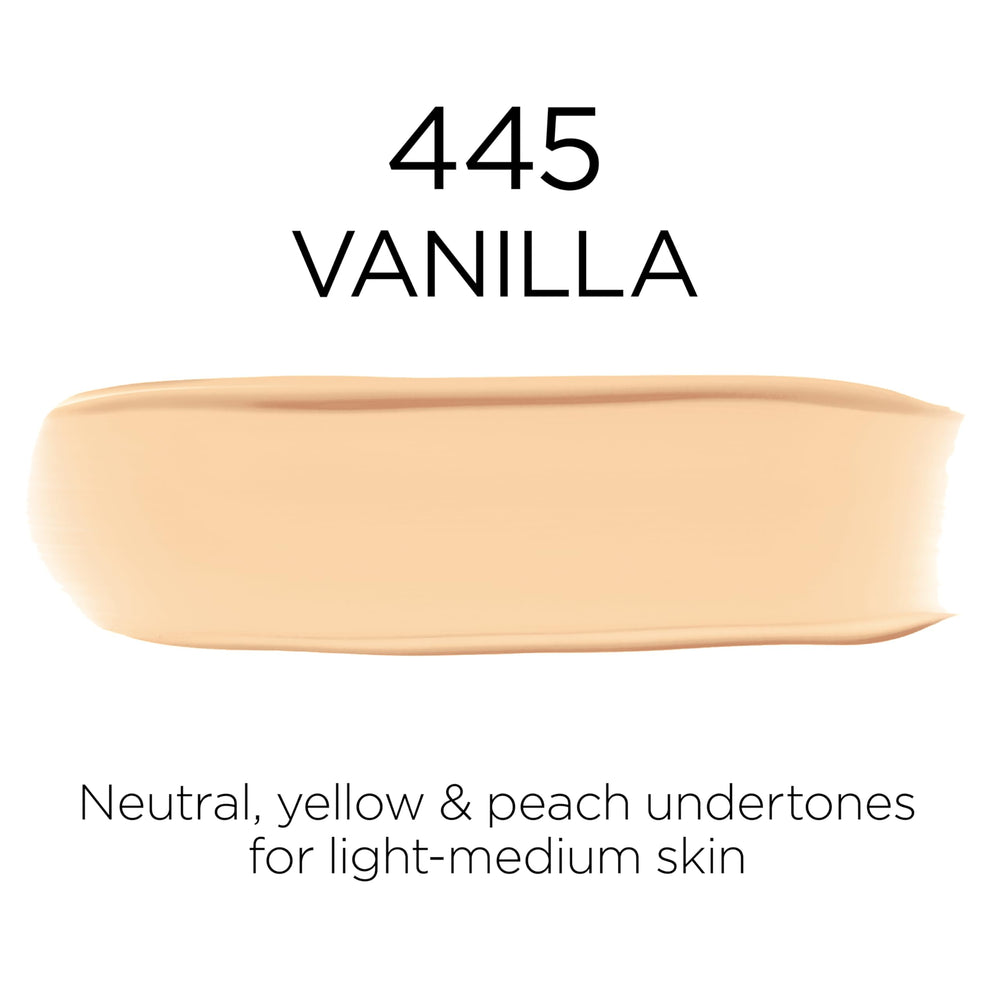 L'Oreal Paris Infallible shade match swatches showing skin-tone compatibility