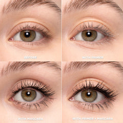L'Oreal Paris lash boosting primer application on lashes before mascara