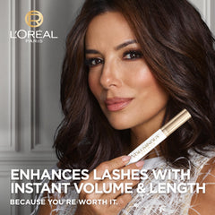 L'Oreal Paris lash conditioning primer close-up showing soft nourished look
