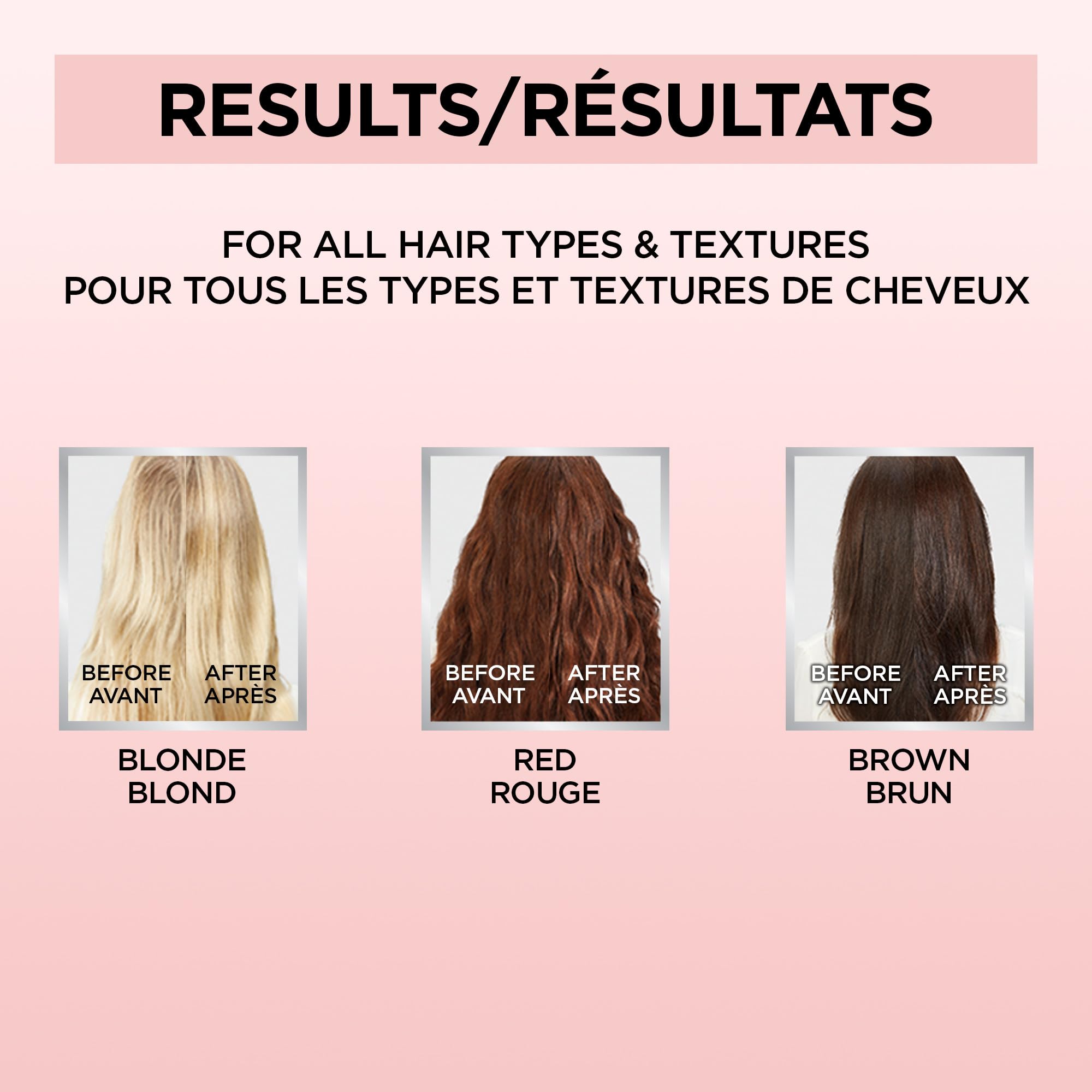 L'Oreal Paris Le Color One Step Toning Hair Gloss tube closeup highlights vegan coconut oil conditioning