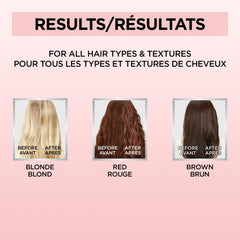 L'Oreal Paris Le Color One Step Toning Hair Gloss tube closeup highlights vegan coconut oil conditioning