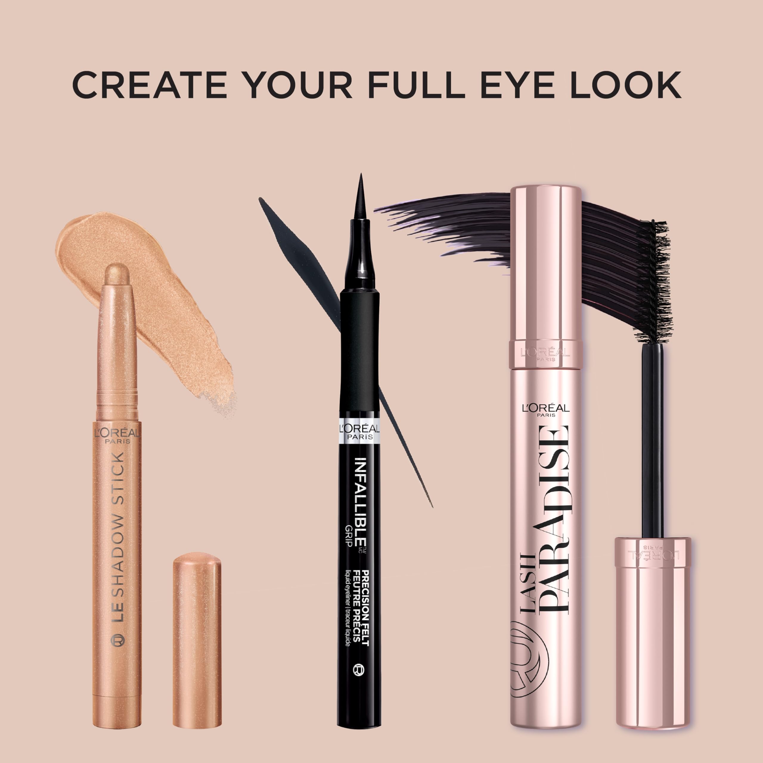 L'Oréal Paris Le Shadow Stick completes eye look with rich pigment
