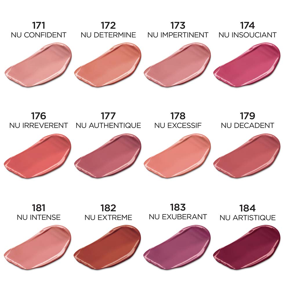 L'Oreal Paris Les Nus lipstick with nude shade helps create bold-but-subtle lip looks.