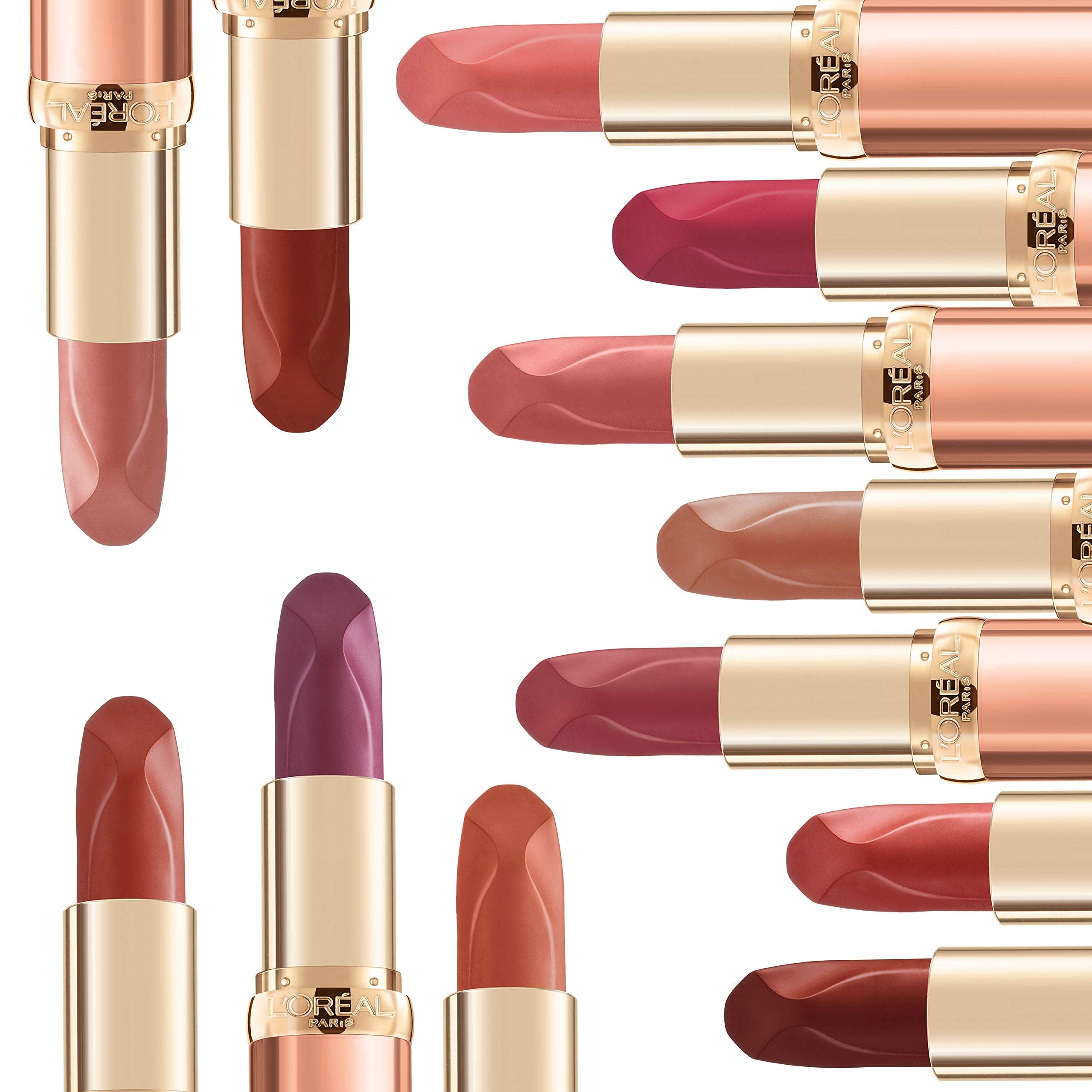 L'Oreal Paris Colour Riche Les Nus features 12 flattering nudes for expressive daily wear.