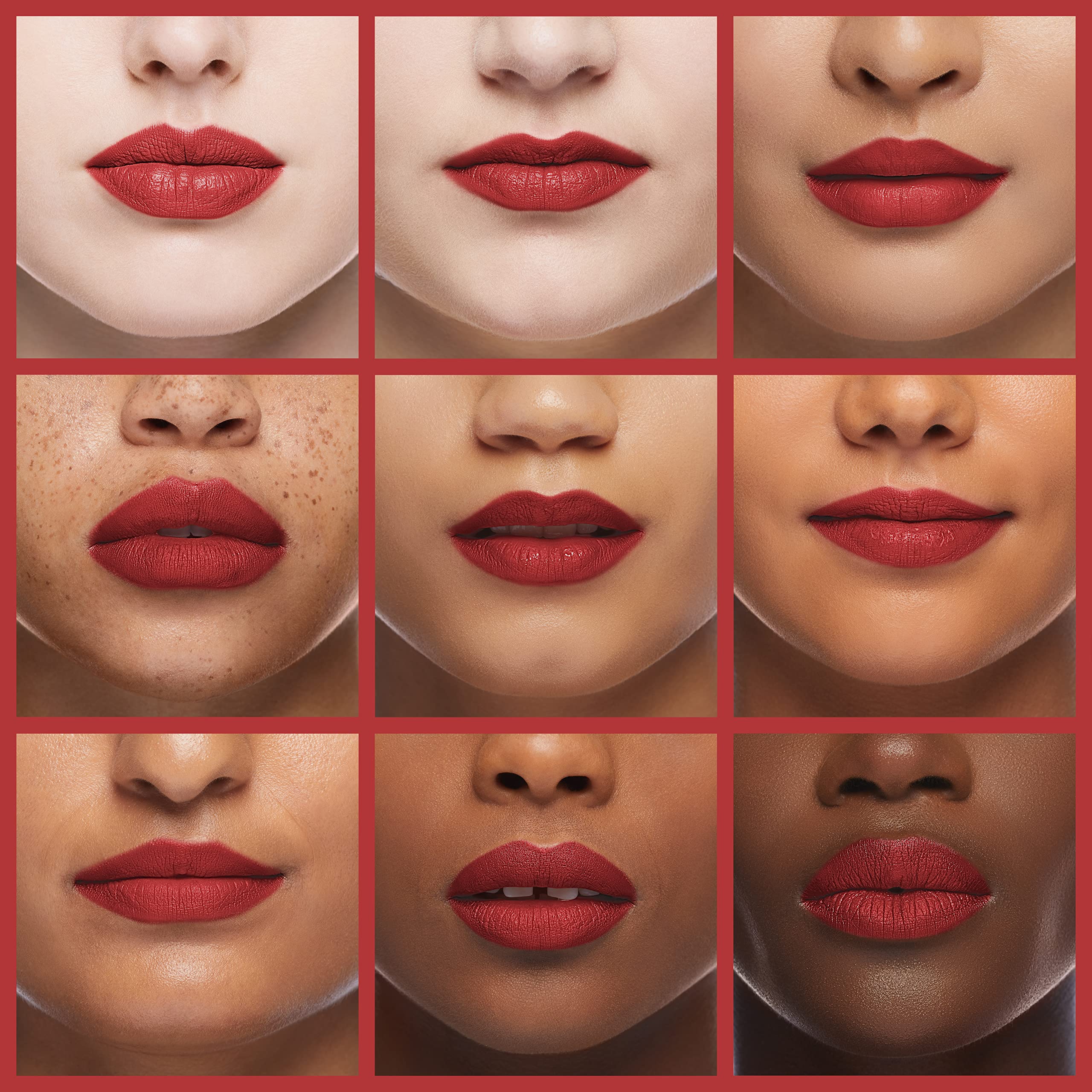 L'Oreal Paris lip liner paired with lipstick in-use illustration of full-lip look.